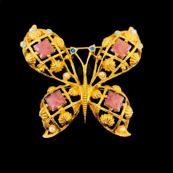 BUTTERFLY BROOCH - Picture 3 of 5